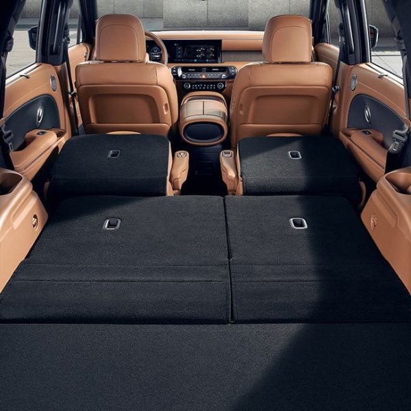 Орындықтарды қашықтан бүктеу (2 және 3 қатар)